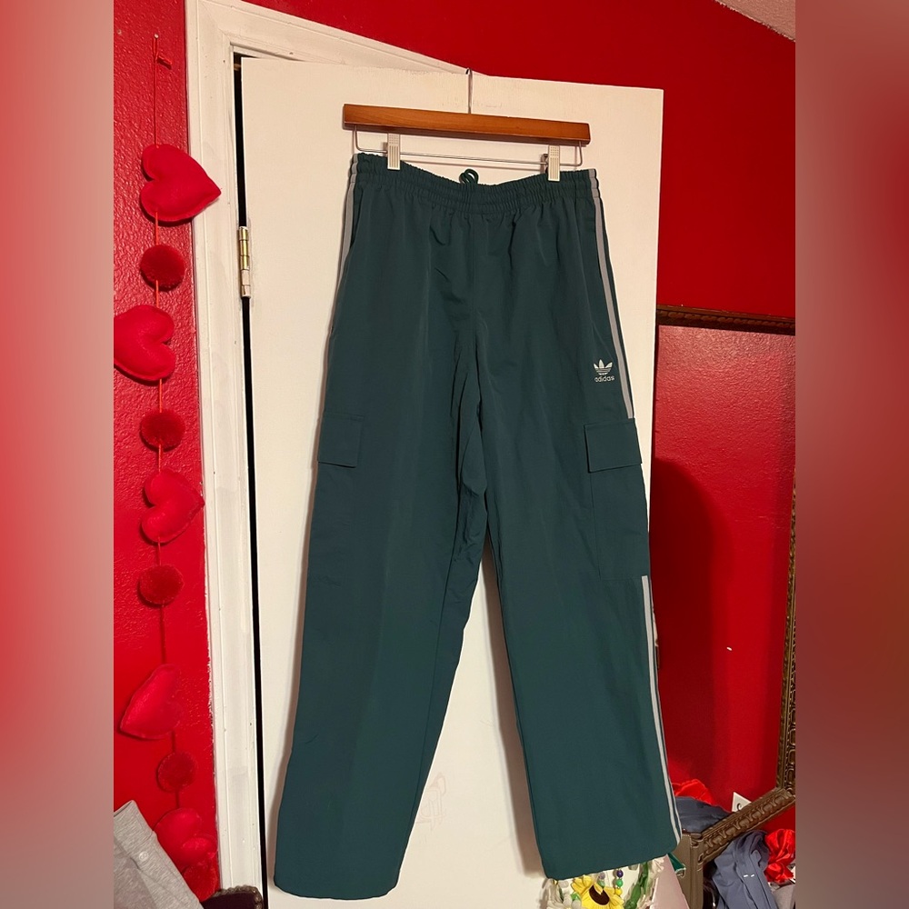 Adidas Men's green Cargo Pants
